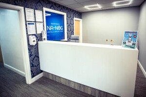 Reception area